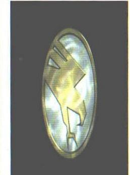 Emblema metalică GDI / NOD