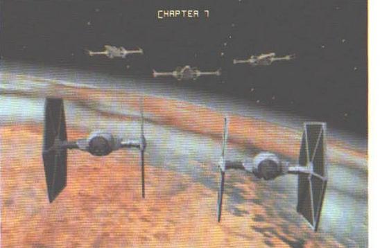 CHAPTER 7 — TIE fighters în formație deasupra planetei
