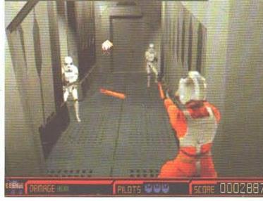 Misiune la sol — laser-rifle contra stormtrooperilor