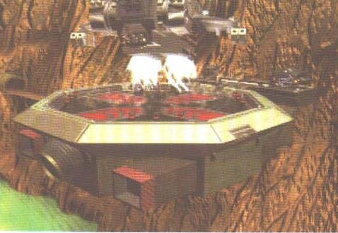 Arena circulară — camera reactorului