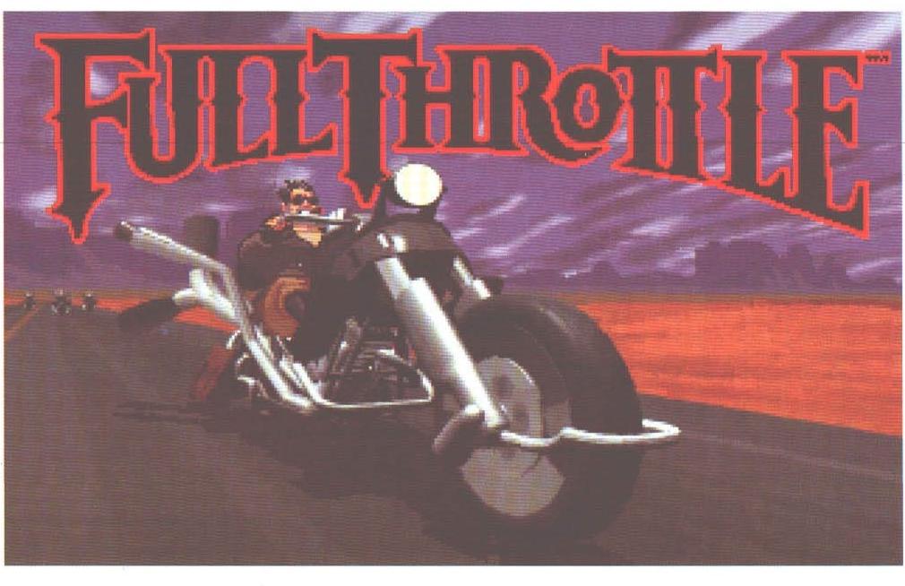 FULL THROTTLE — splash-ul de titlu