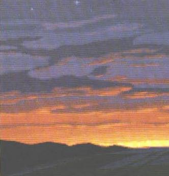 Imaginea de final — apus de soare