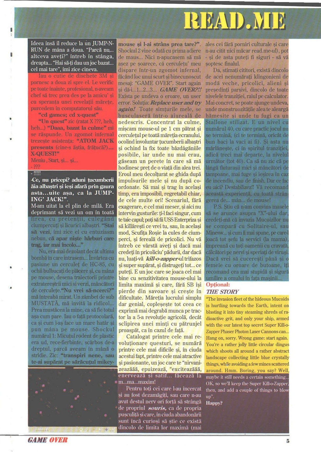 Numărul 1, pagina 7 — Niste joace mici si cool
