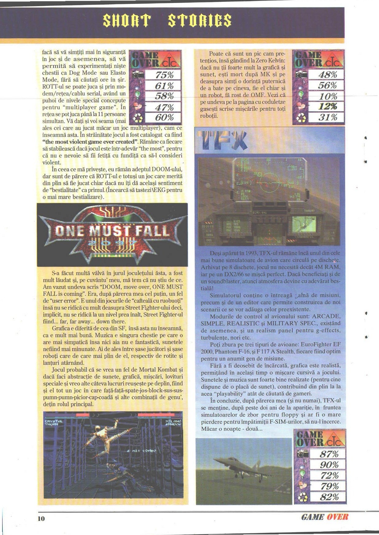 Numărul 1, pagina 12 — TFX