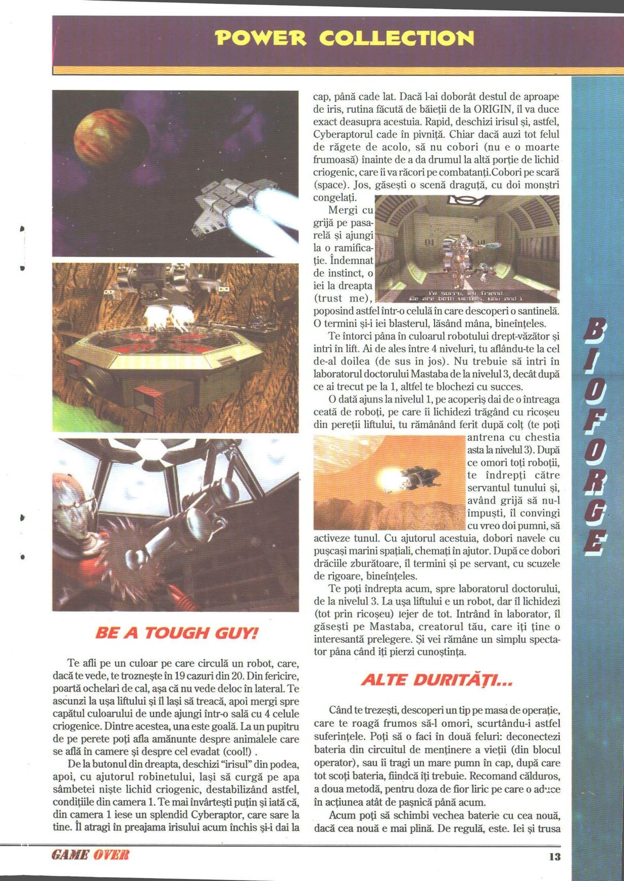 Numărul 1, pagina 15 — Bioforge (solutie completa)