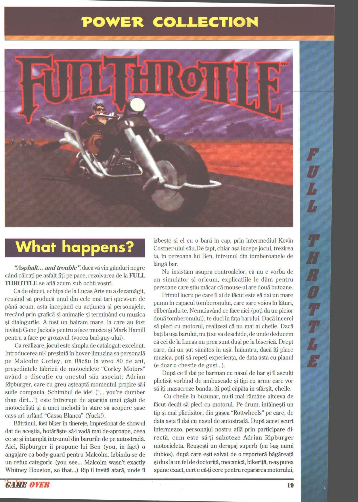 Numărul 1, pagina 21 — Full Throttle (solutie completa)