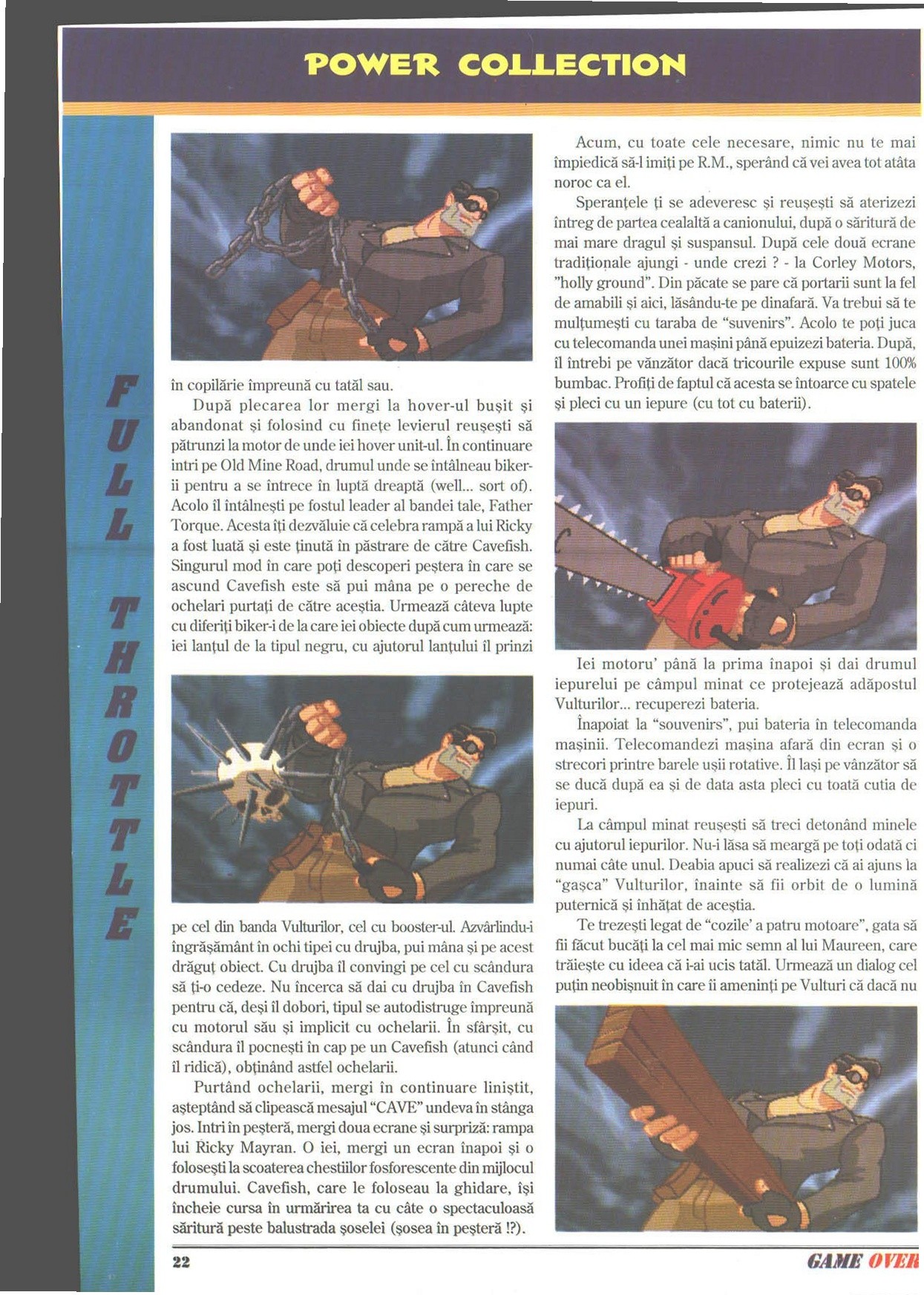 Numărul 1, pagina 24 — Full Throttle (solutie completa)