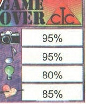 GAME OVER CTC — grafică 95%, sunet 95%, idee 80%, feeling 85%