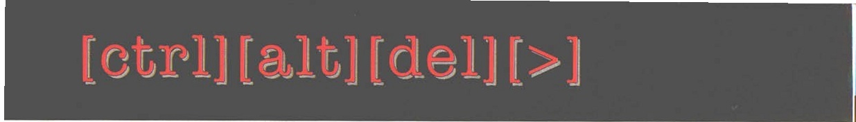 Bandoul rubricii „ctrl-alt-del" — prima parte