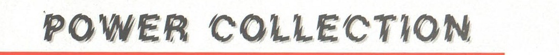 POWER COLLECTION — bandoul rubricii