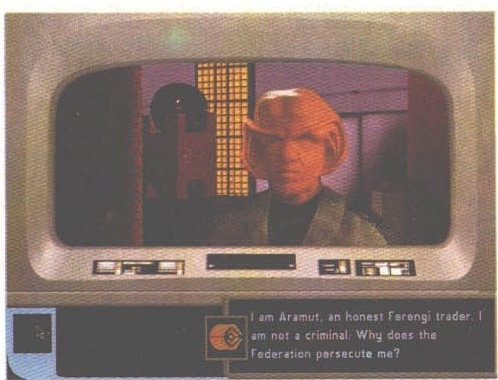 „I am Aramut, an honest Ferengi trader.”