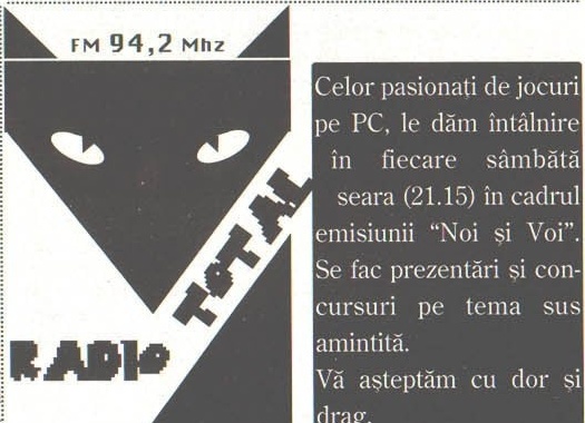 Radio Total FM 94,2 MHz (anunț)
