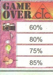 Caseta GAME OVER CTC — 60/80/75/85