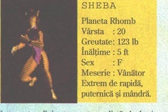 SHEBA — fișa luptătorului