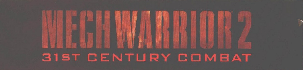 MECHWARRIOR 2: 31ST CENTURY COMBAT — bandoul de titlu