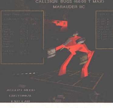 CALLSIGN BUGS — MARAUDER IIC
