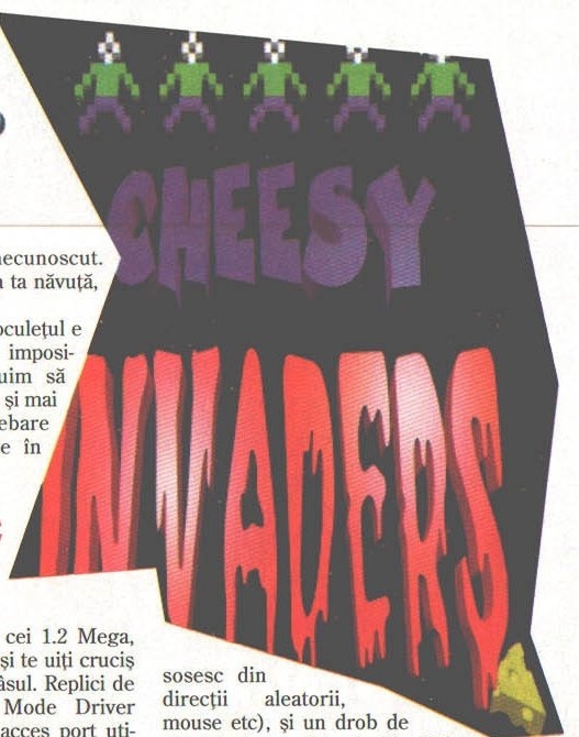 Sigla CHEESY INVADERS