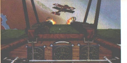 Wings of Glory — cabina biplanului