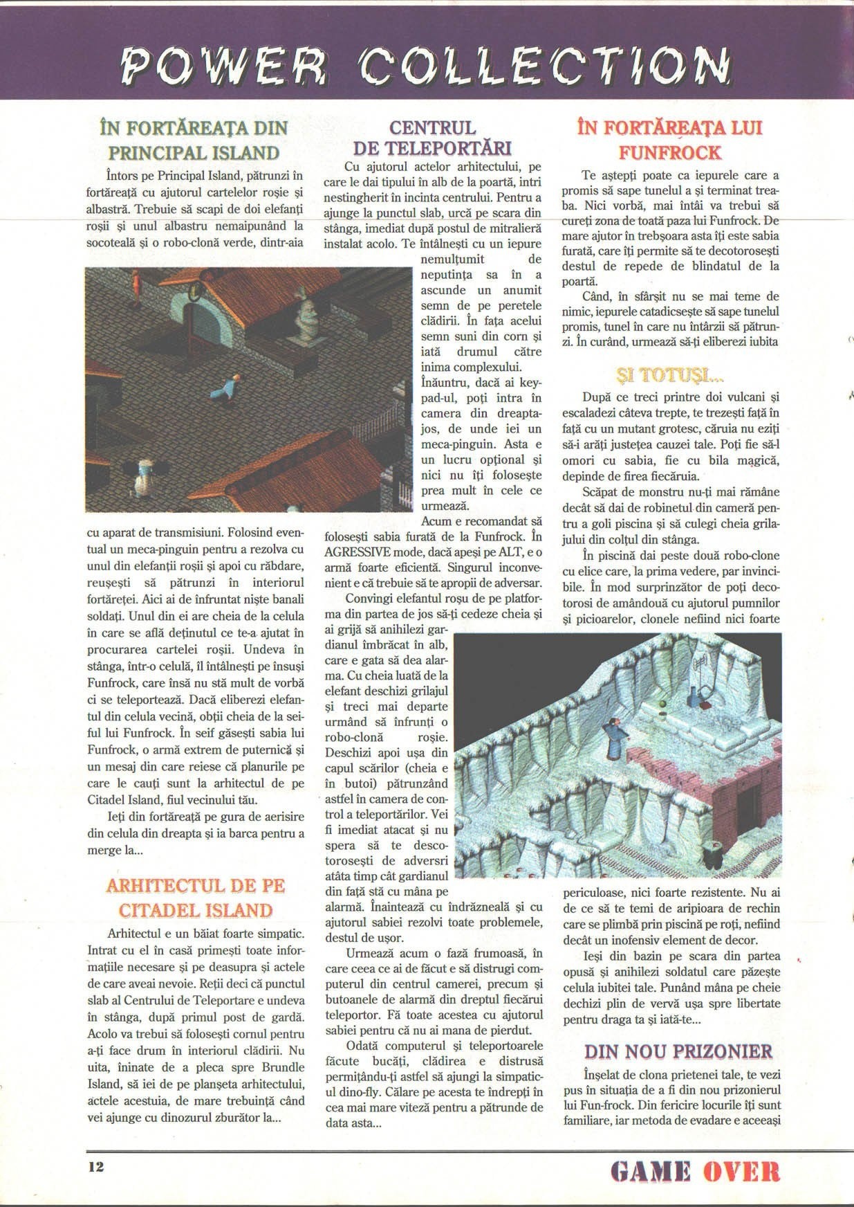 Numărul 2, pagina 14 — Little Big Adventure (solutie completa)