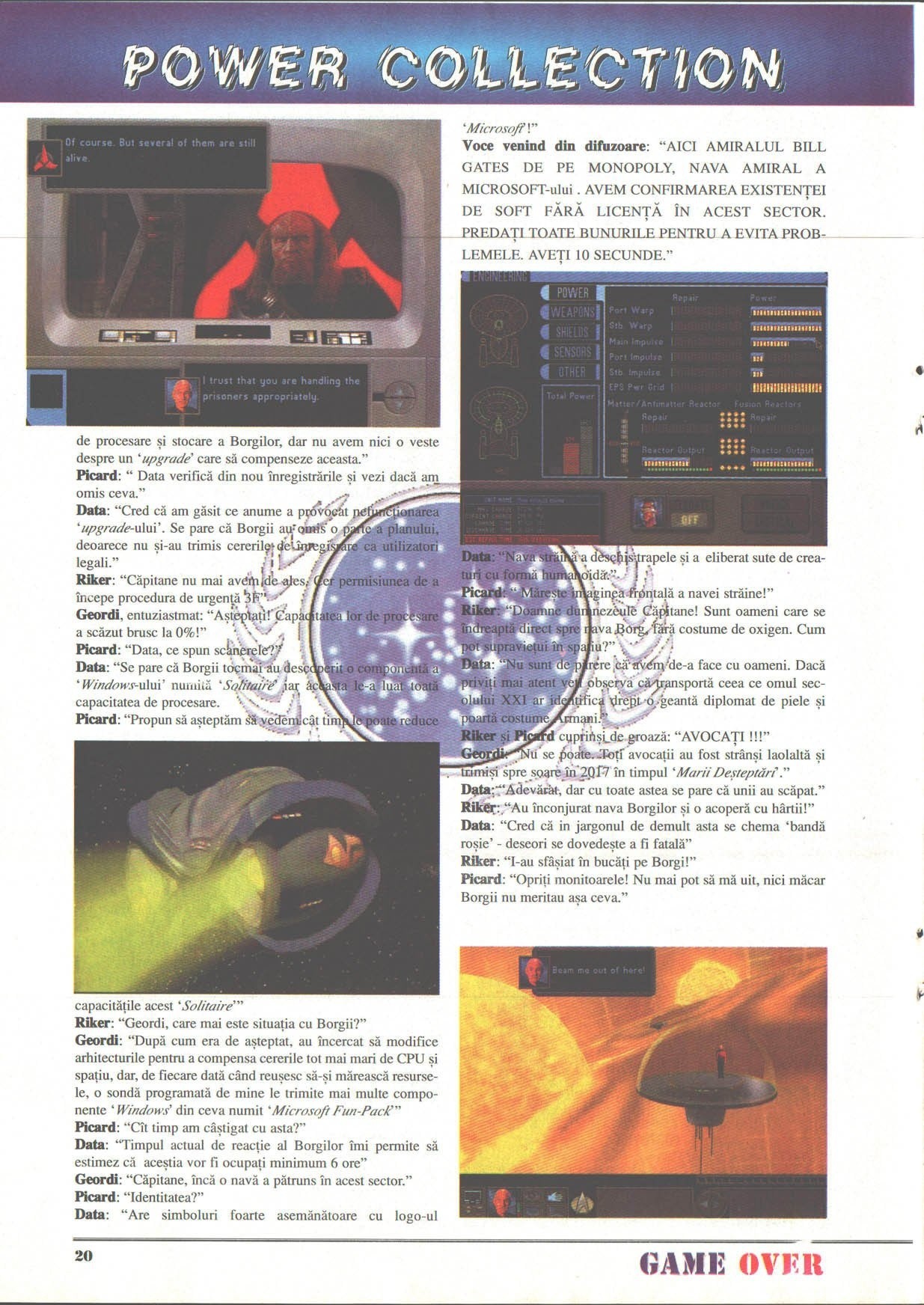 Numărul 2, pagina 22 — Star Trek: The Next Generation - A Final Unity (solutie)