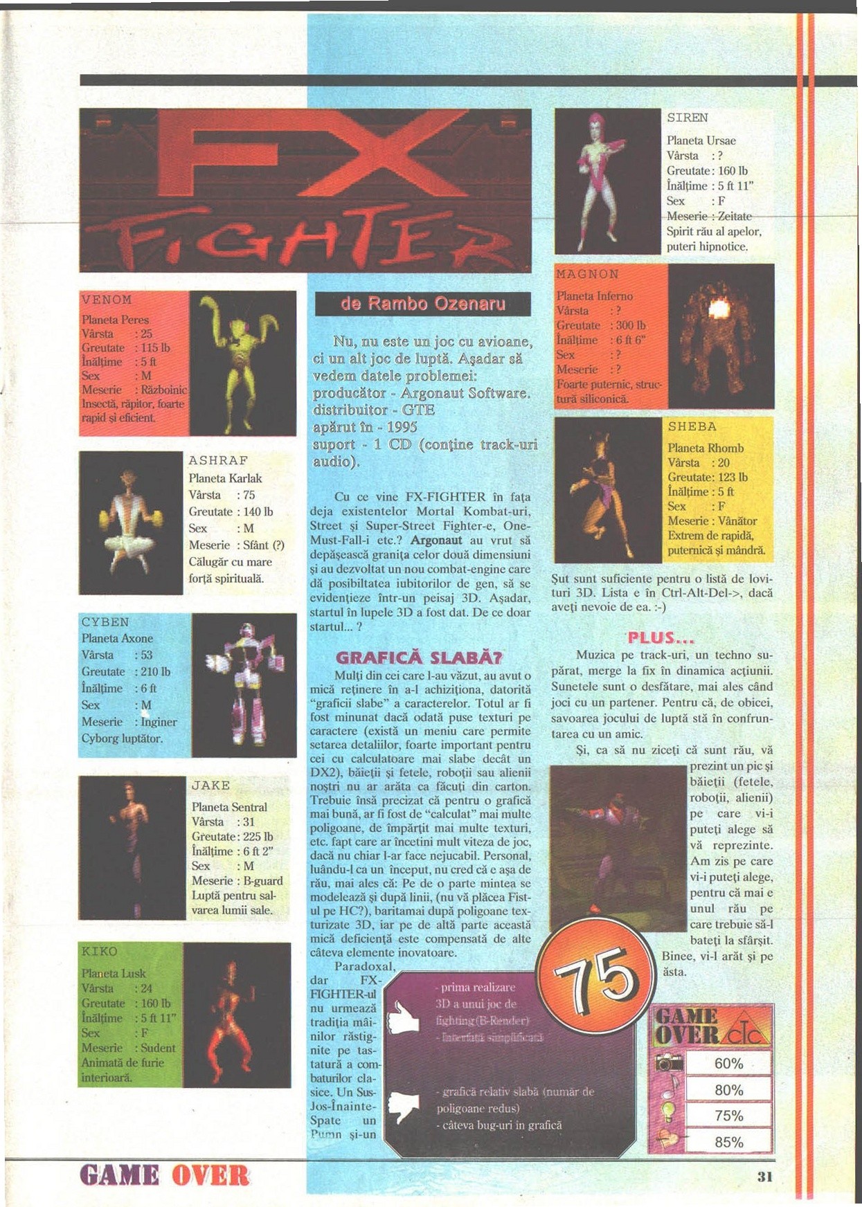 Numărul 2, pagina 33 — FX Fighter