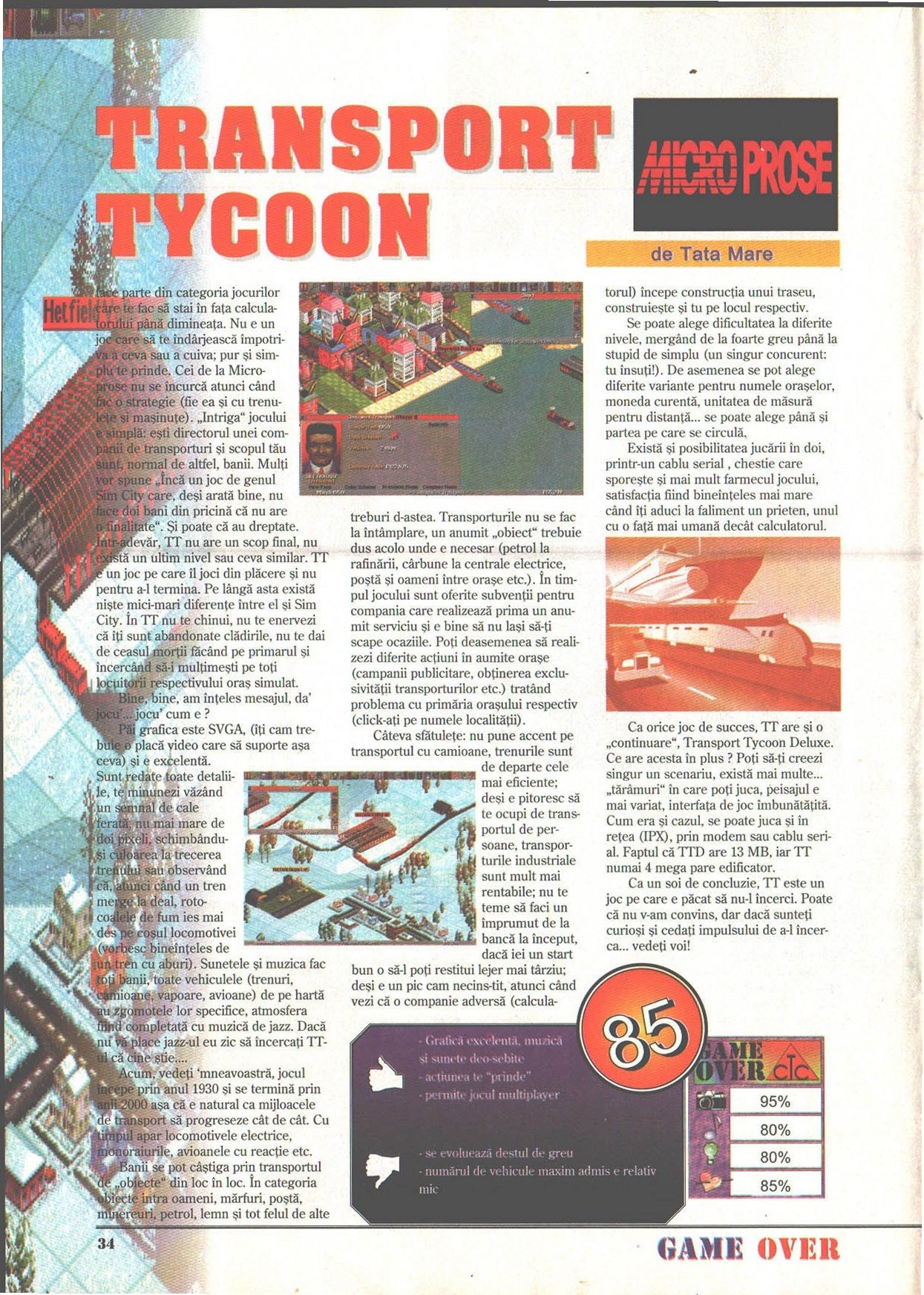 Numărul 2, pagina 36 — Transport Tycoon