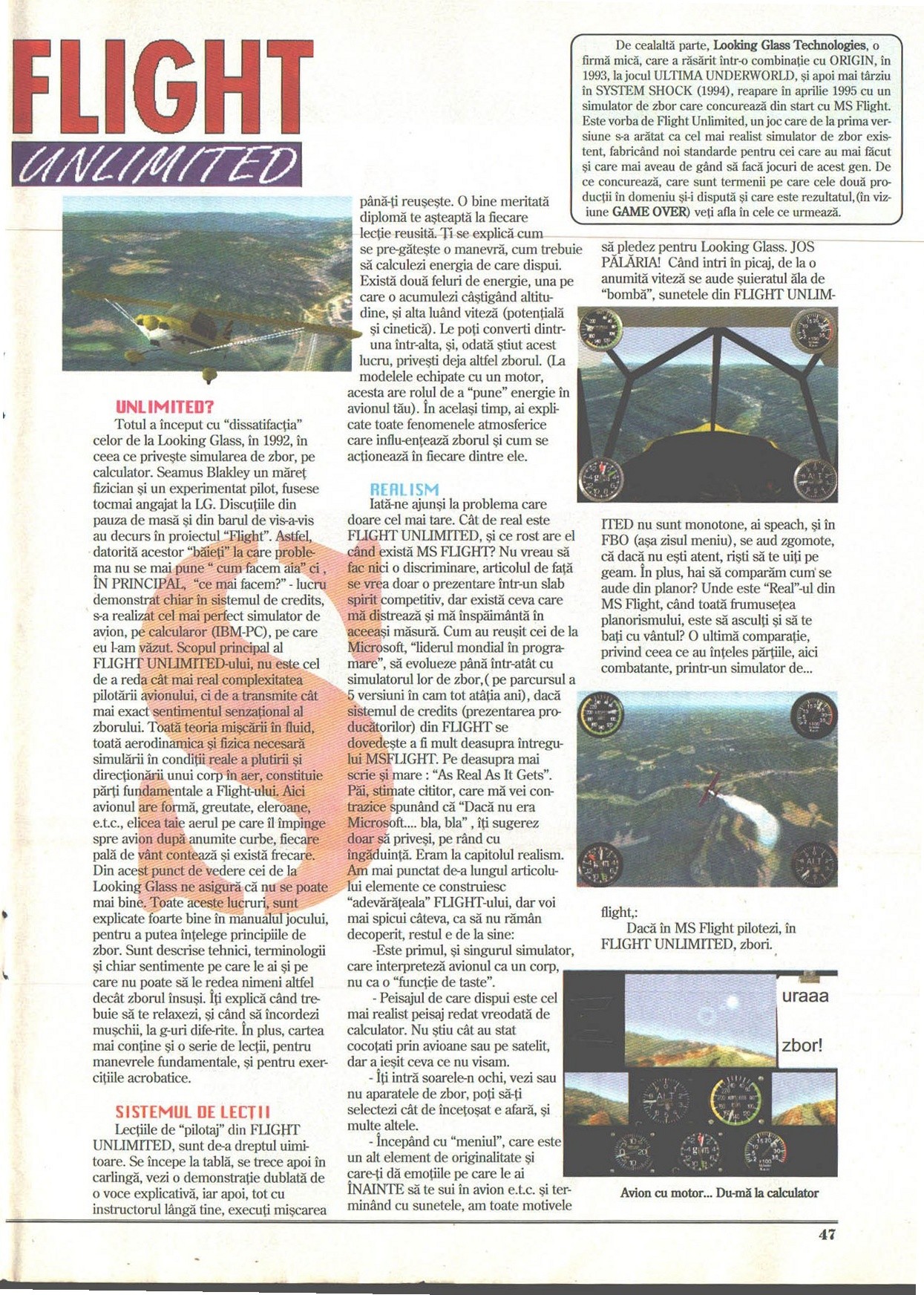 Numărul 2, pagina 49 — Flight Unlimited