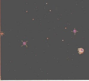 XQuest — dark starfield gameplay screenshot