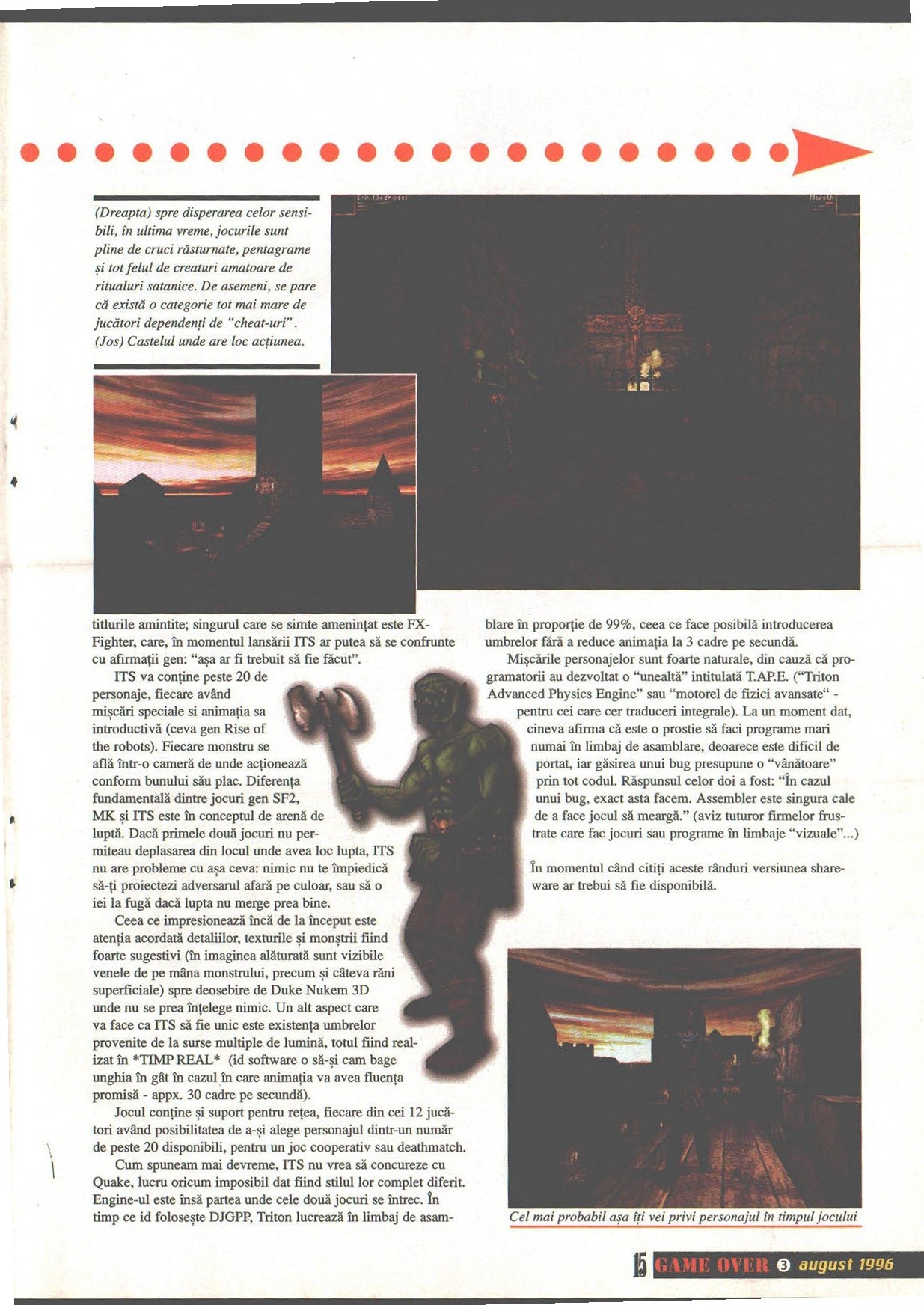 Numărul 3, pagina 17 — Into the Shadows