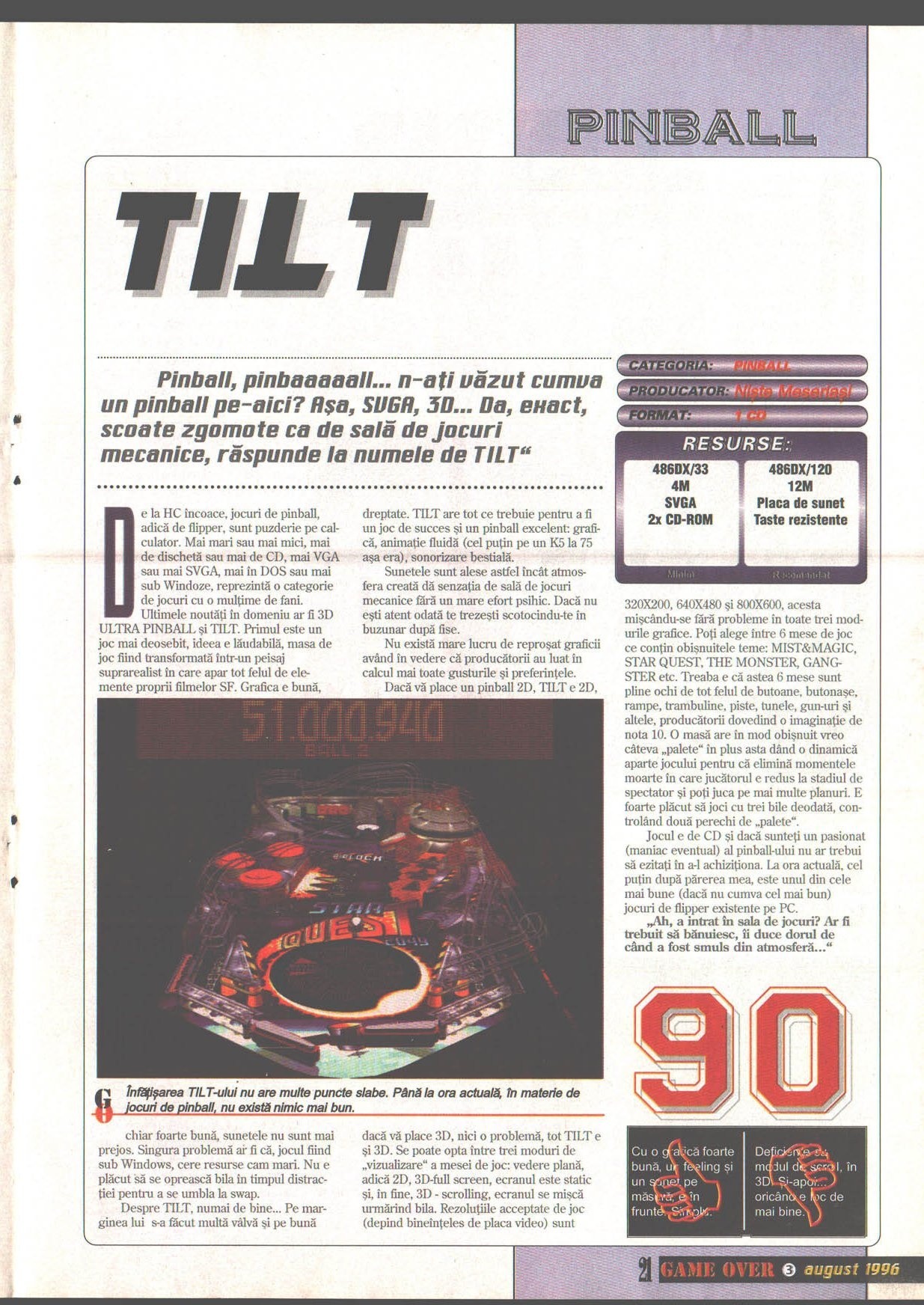 Numărul 3, pagina 23 — Tilt!
