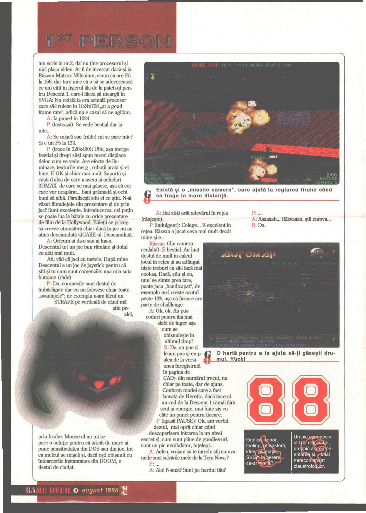 Numărul 3, pagina 34 — Descent II