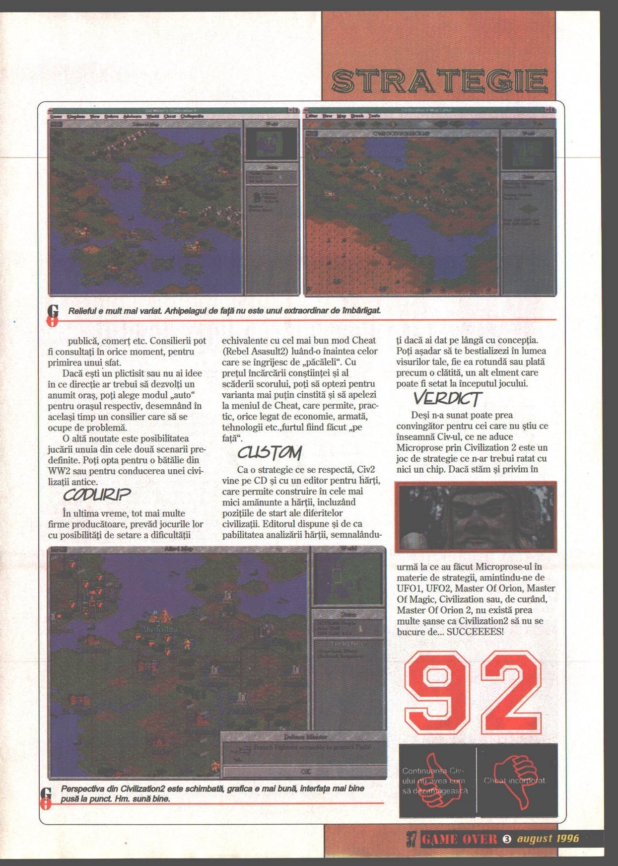 Numărul 3, pagina 39 — Civilization II