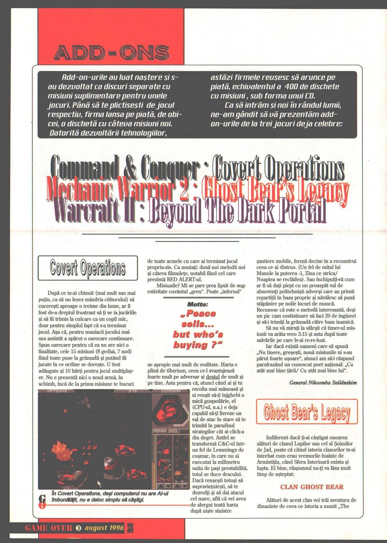 Numărul 3, pagina 40 — Command & Conquer: The Covert Operations