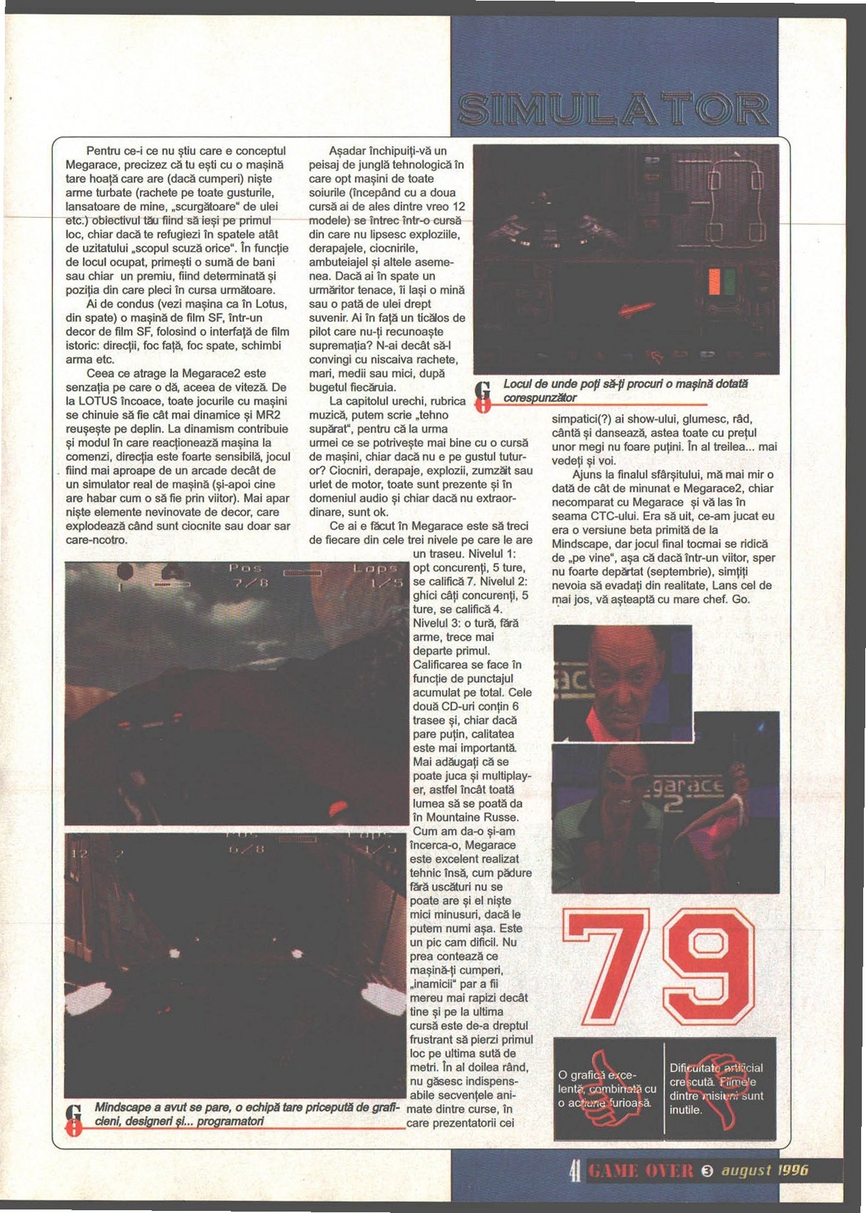 Numărul 3, pagina 43 — MegaRace 2