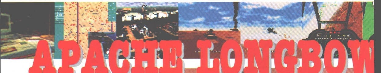 APACHE LONGBOW title banner with screenshot collage strip