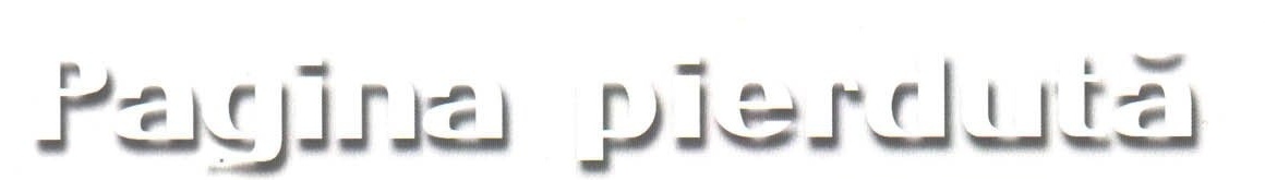 Pagina pierdută title banner