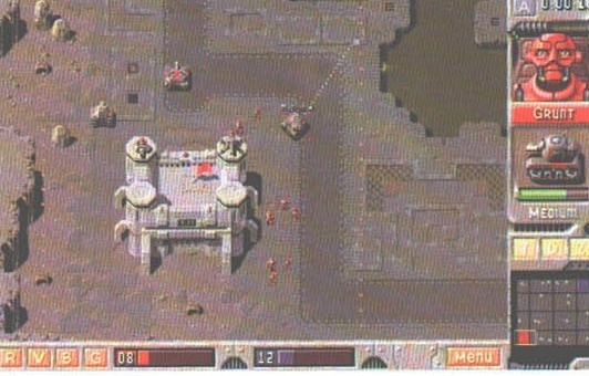 In-game battle screenshot, captioned: "Am inceput nivelul de 16 secunde. 8 de-ai mei contra 12 de-ai lui. Corect nu?"