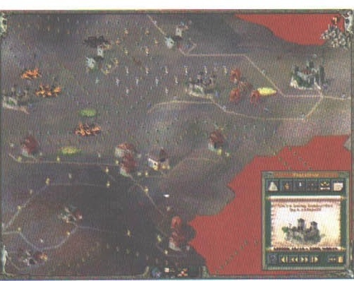 Battlefield overview screenshot with minimap