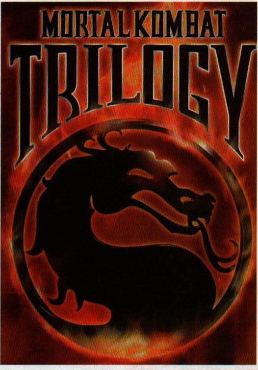 Mortal Kombat Trilogy box-art panel