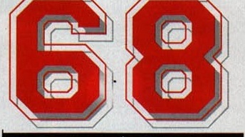 Score Board: 68