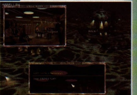 Underwater city and trading panels