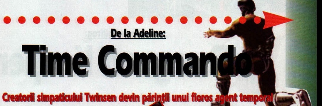 De la Adeline: Time Commando — Creatorii simpaticului Twinsen devin părinții unui fioros agent temporal