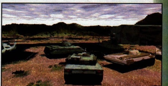 Tancuri poligonale texturate din Armored Fist 2