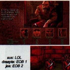sus: LOL / dreapta: EOB 1 / jos: EOB 2