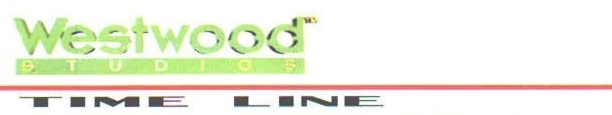 Logo Westwood Studios și banda TIME LINE
