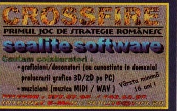 Crossfire / sealite software — reclamă