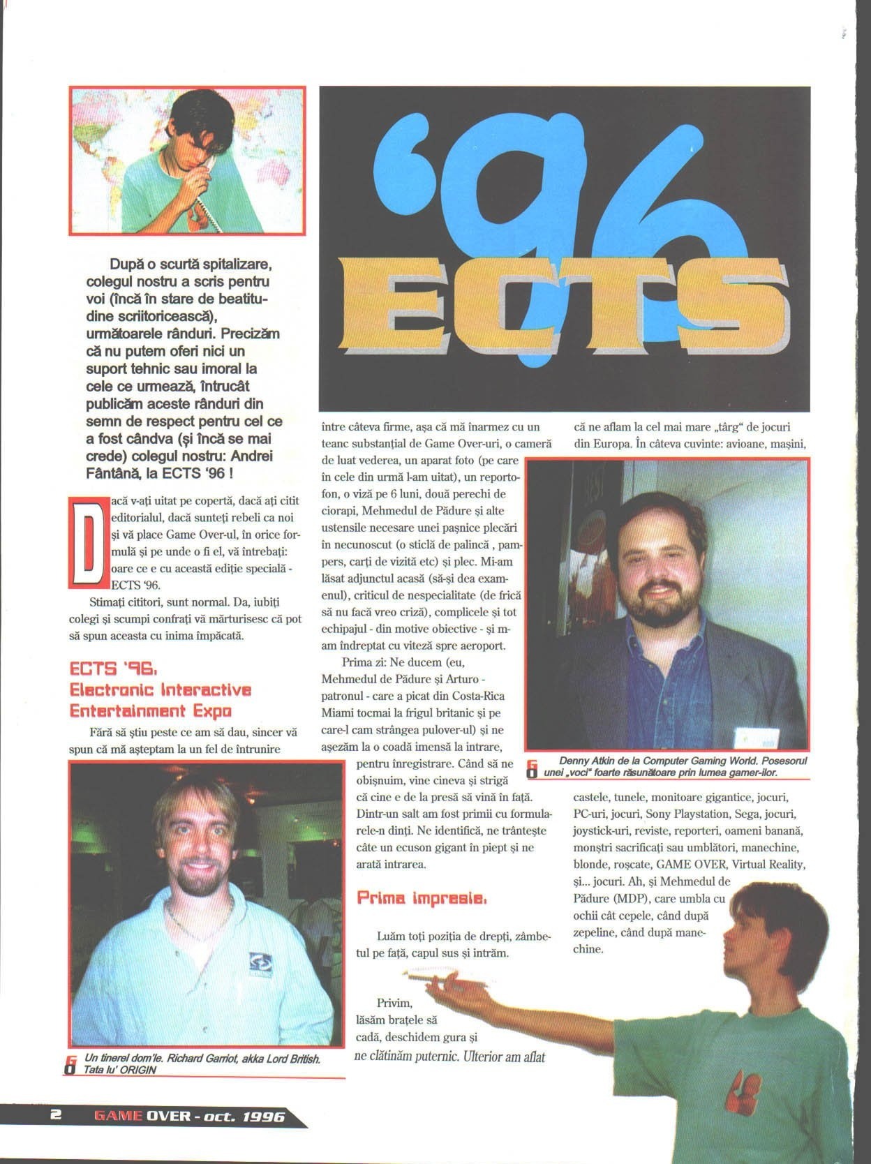 Numărul 4, pagina 4 — ECTS '96 - Londra