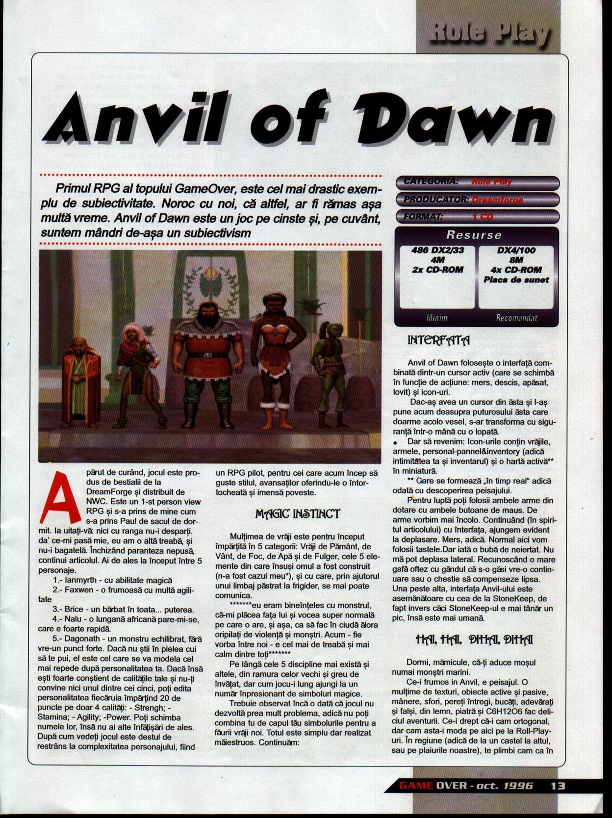 Numărul 4, pagina 15 — Anvil of Dawn