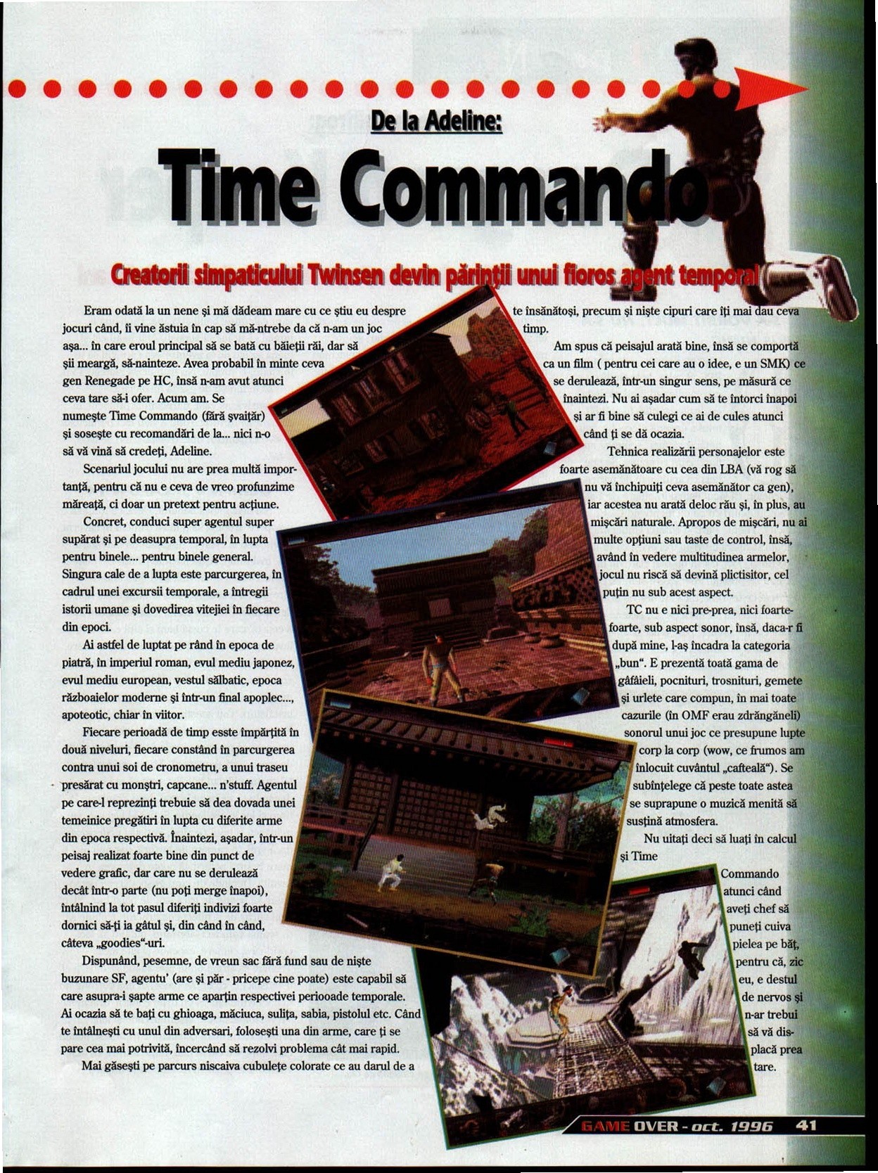Numărul 4, pagina 43 — Time Commando