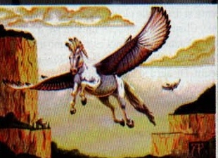 Pegas în zbor - ilustrație Magic: The Gathering